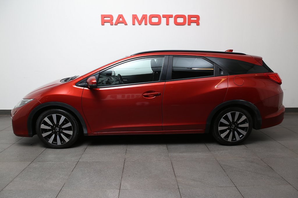 Honda Civic 1,6 i-DTEC Elegance Tourer Motorv Drag Extraljus 2015