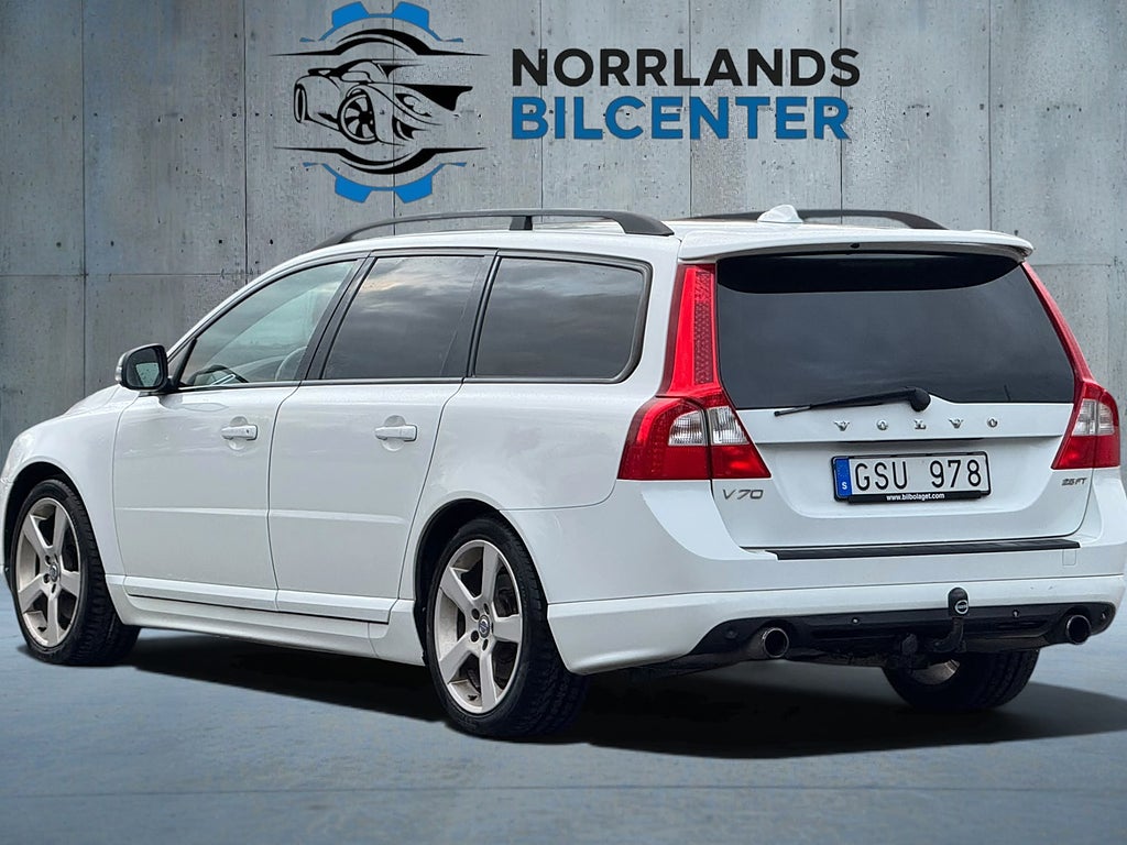 VOLVO V70 2.5FT 231 ch ETHANOL R-DESIGN 4X2 BVM - ATTELAGE - CUIR - 254000 km