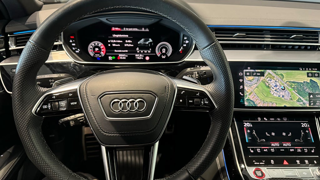 Audi S8 TFSI quattro TipTronic Bang Olufsen Värmare Pano - bild 7