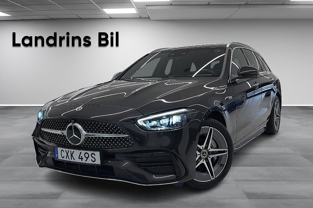 Mercedes-Benz C300 300 T e,AMG Line premium,Dragkrok,MOMS
