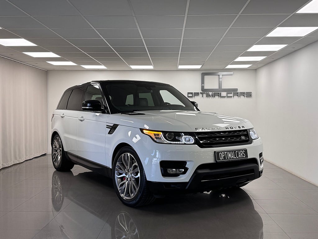 Land Rover Range Rover Sport 4.4 SDV8 340HK Panorama 1-Ägare Svensksåld