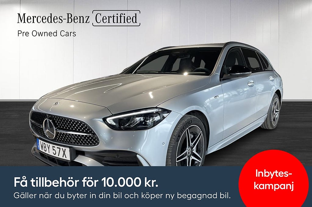 Mercedes-Benz C300 T AMG Line/Vinterhjul/Keyless/Moms