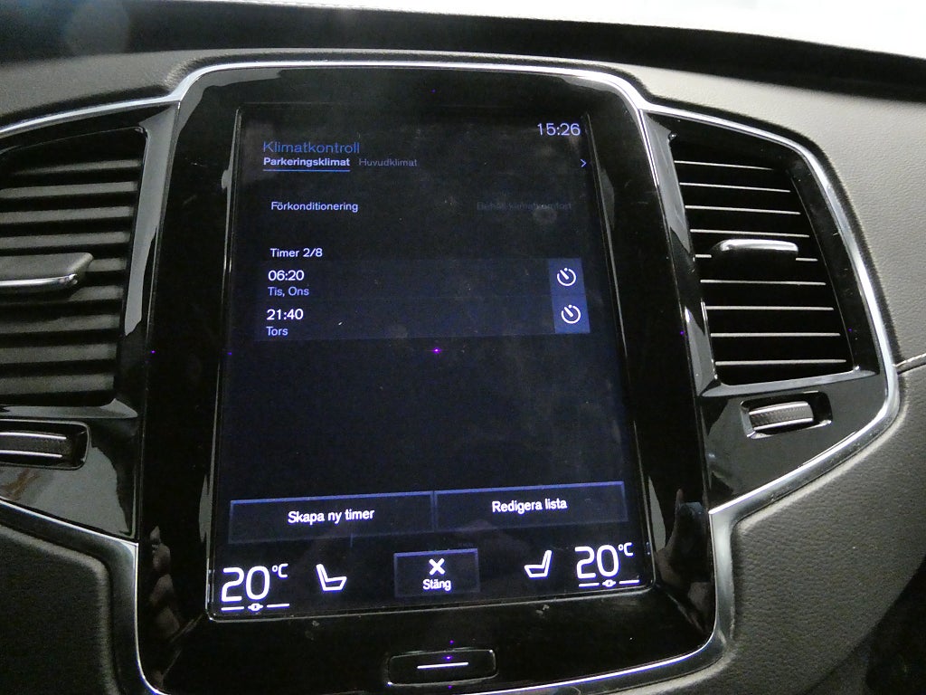 Volvo XC90 7-seater B5 AWD Geartronic, 8-trins, 235ps, 2021