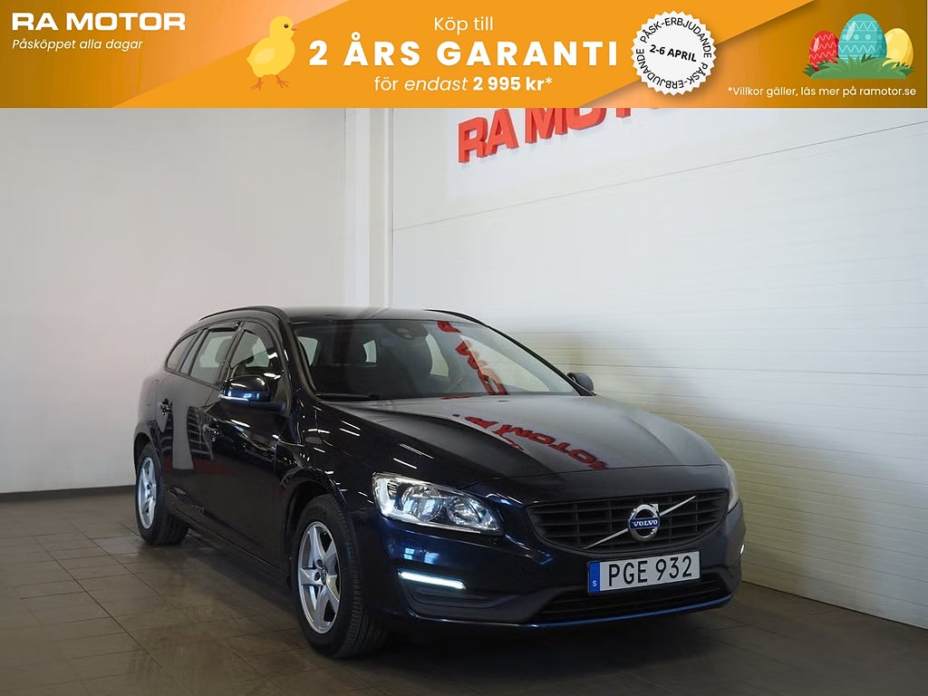 Volvo V60 T3 Business Kinetic 152hk | Bluetooth | PDC | 2017