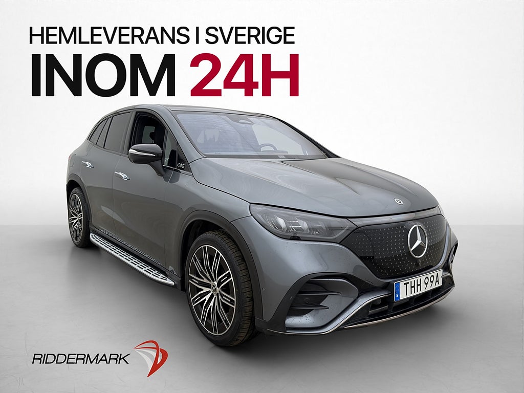 Mercedes-Benz EQE 350 4M AMG Pano 360° Skinn 1-Brukare MOMS