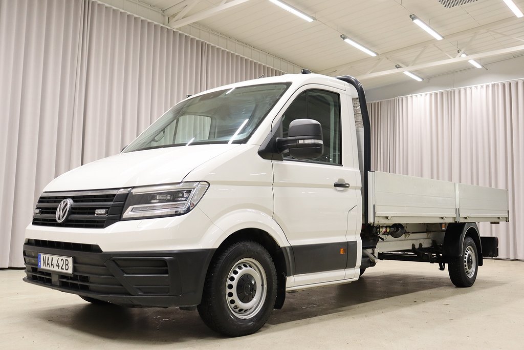 Volkswagen Crafter 177HK L4 Automat Flak Kranbil Leasebar