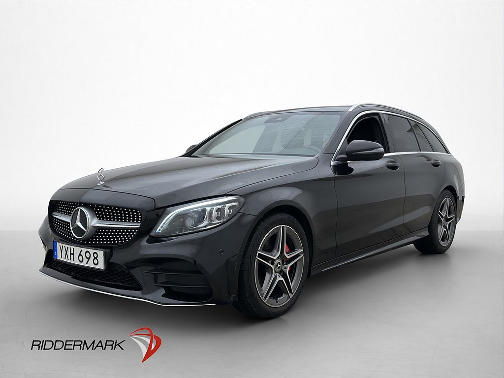 Mercedes-Benz C 200T 184hk AMG Cockpit Nav Kamera Skinn Drag