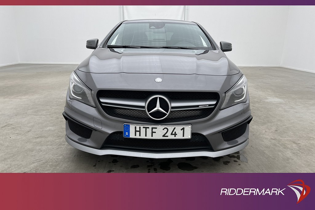 Mercedes-Benz CLA 45 AMG 4M Coupé 381hk H/K Kamera Elstolar