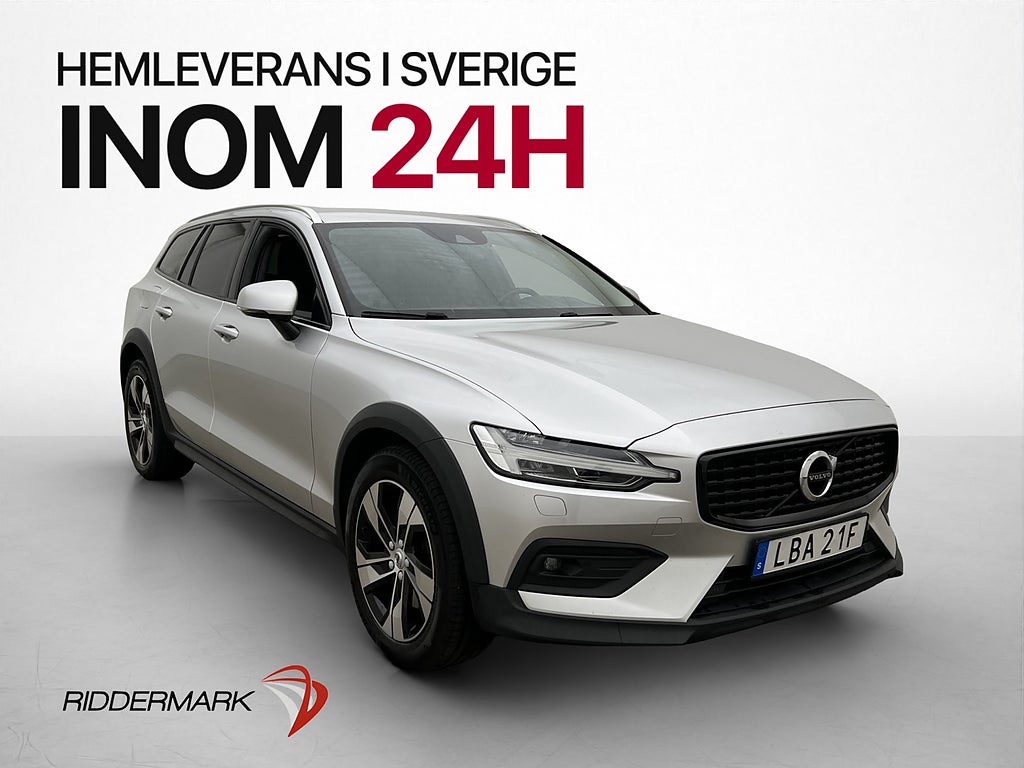 Volvo V60 Cross Country B4 AWD VOC D-Värm H/K B-Kamera Skinn
