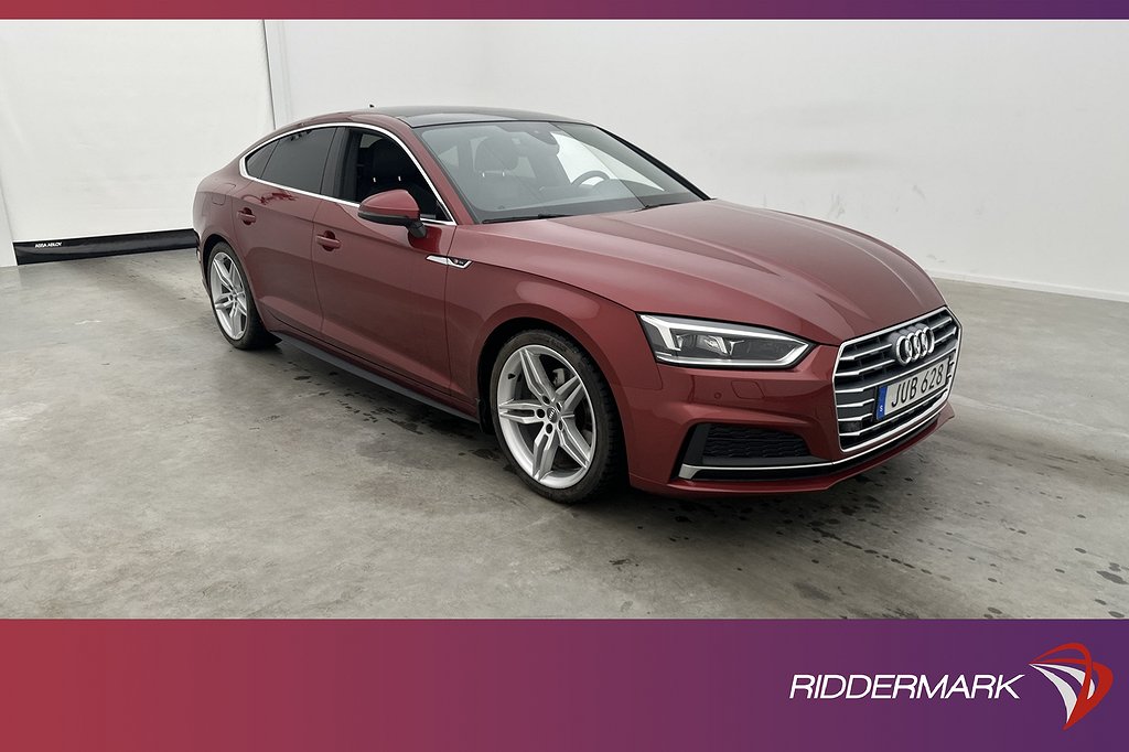 Audi A5 Sportback TFSI 190hk S Line Pano Sensorer Låg-saktt