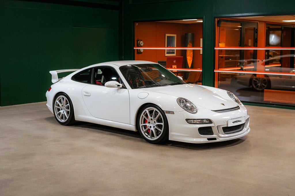 Porsche 911 997.1 GT3 Clubsport / Svensksåld / Kolfiber / Skinn
