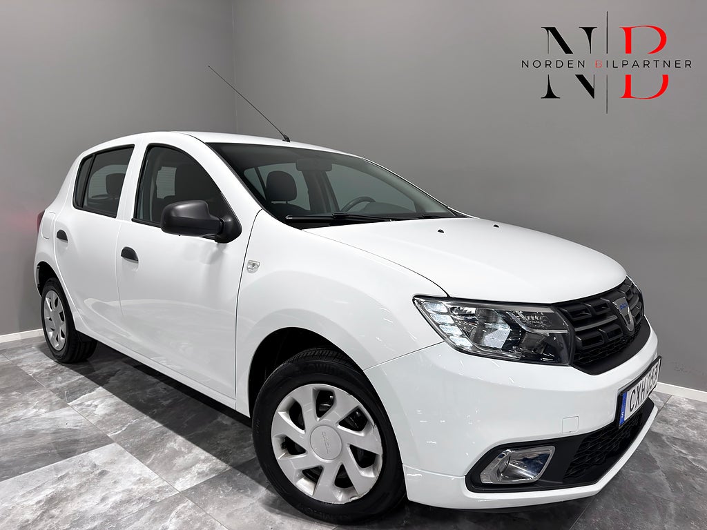 Dacia Sandero 0.9 TCe BT/1Ägare/Fullservad/Låga mil/90HK