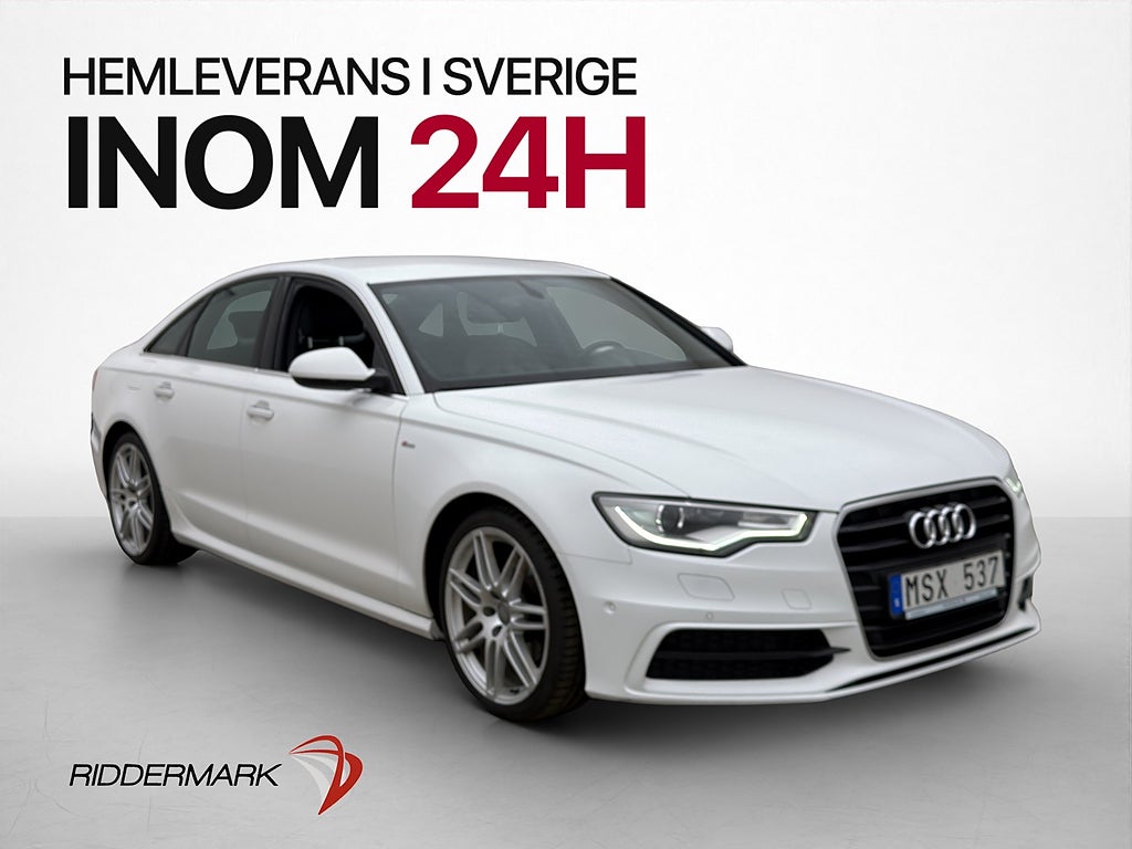 Audi A6 2.0 TFSI S Line BOSE Kamera Navi Skinn Keyless