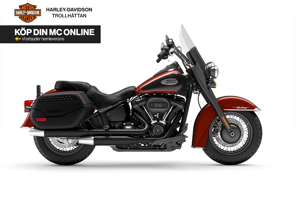 Harley-Davidson Heritage Classic 114, från 3091:-/mån 