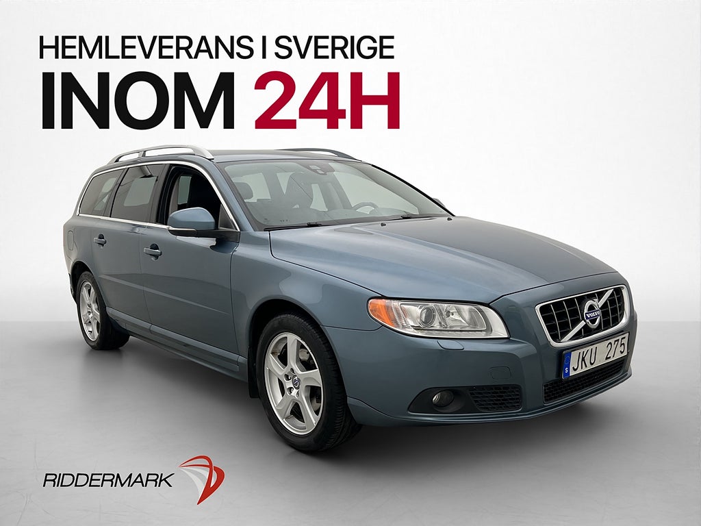 Volvo V70 D3 Summum Drag Värmare 1 ägare VOC Navi CitySafety