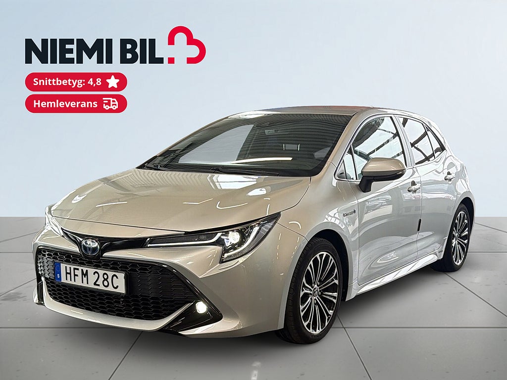 Toyota Corolla Hybrid e-CVT Style S&V-hjul/Kamera/Navi/AdaptivFart