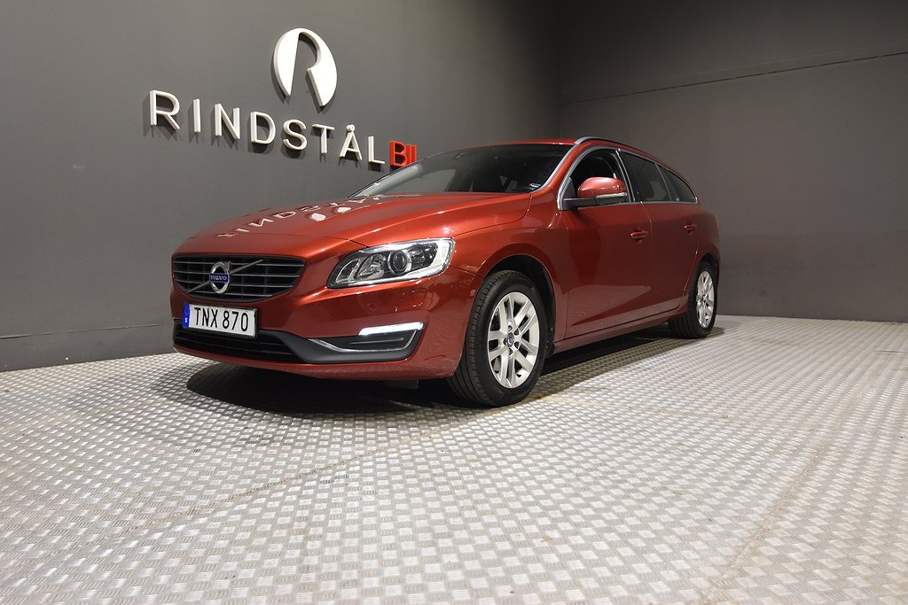 Volvo V60 D3 150 HK AUT MOMENTUM DRAG PDC VOC KAMREM BYTT 