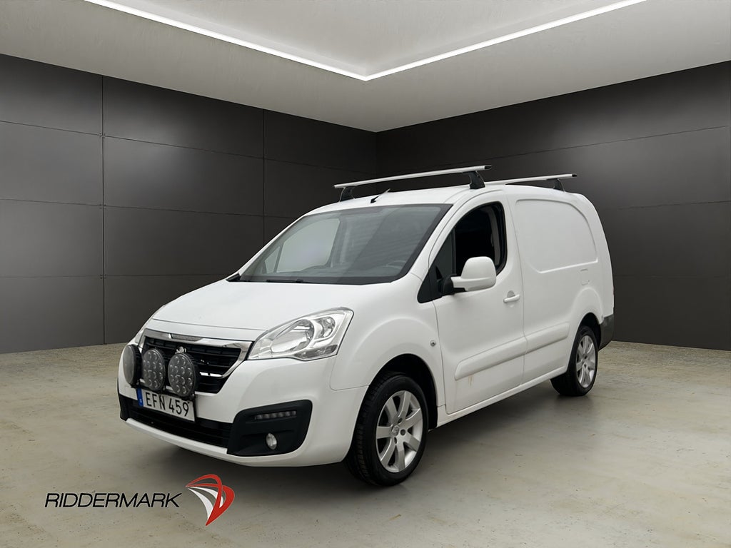 Peugeot Partner L2 99hk Värmare PDC Drag Takräcke CARPLAY