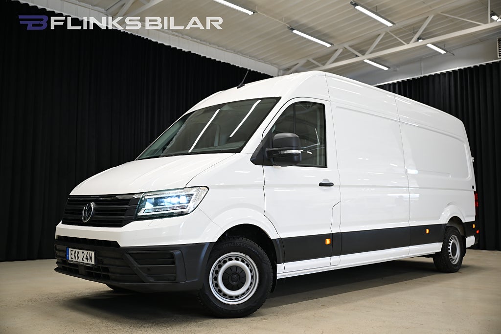 Volkswagen crafter 177HK L4|XL-Skåp|Automat|Värmare|Backkamera|Leasbar