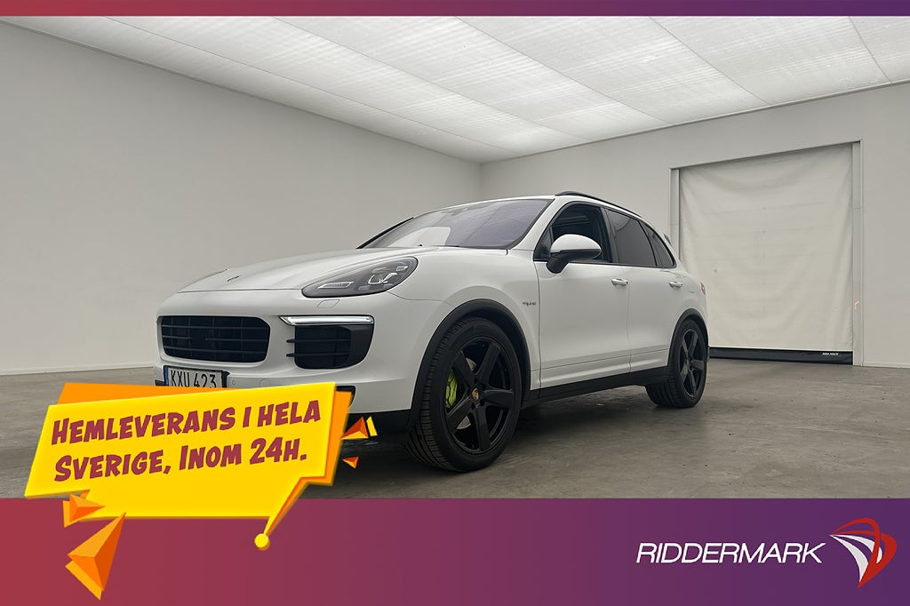 Porsche Cayenne S E-Hybrid 416hk Chrono Pano Burmester PASM