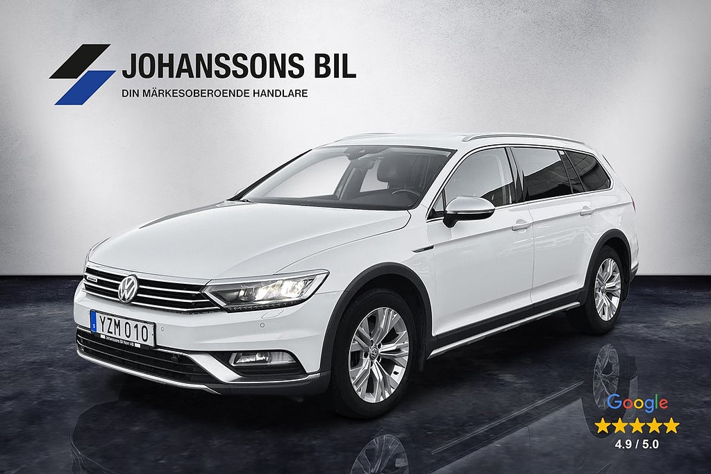 Volkswagen Passat Alltrack 2.0TDI 4M DVärm Skinn Kamera Drag