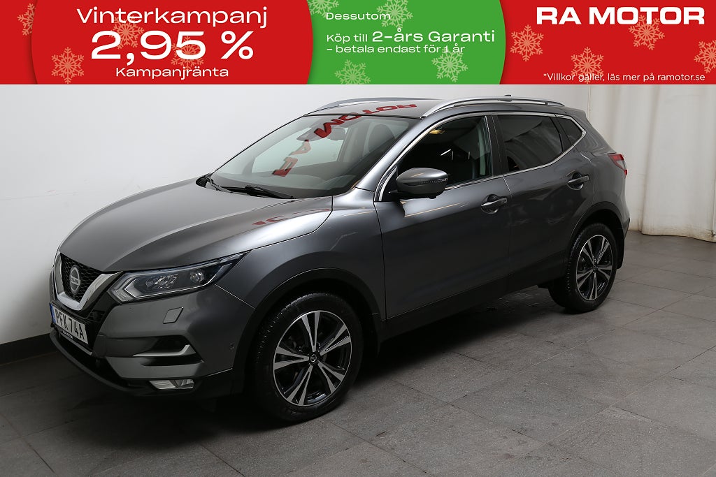 Nissan Qashqai 1,3 DIG-T 160hk Aut 360° Navi Motorv Drag 2019