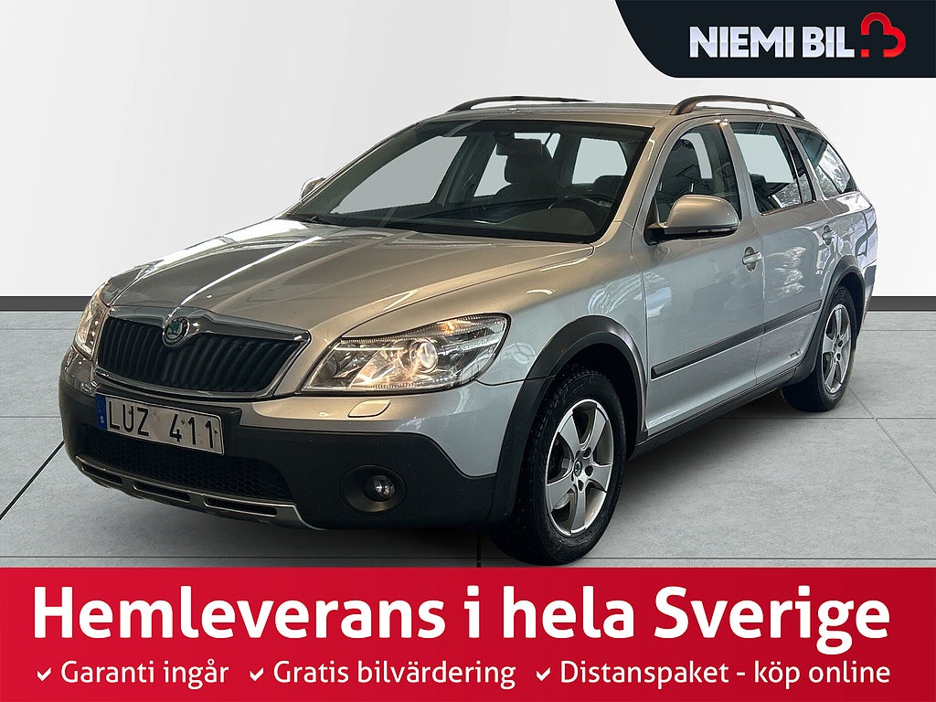 Skoda Octavia Scout 2.0 TDI 4Motion Scout MoK/Drag/SoV/Psens/Rostfri