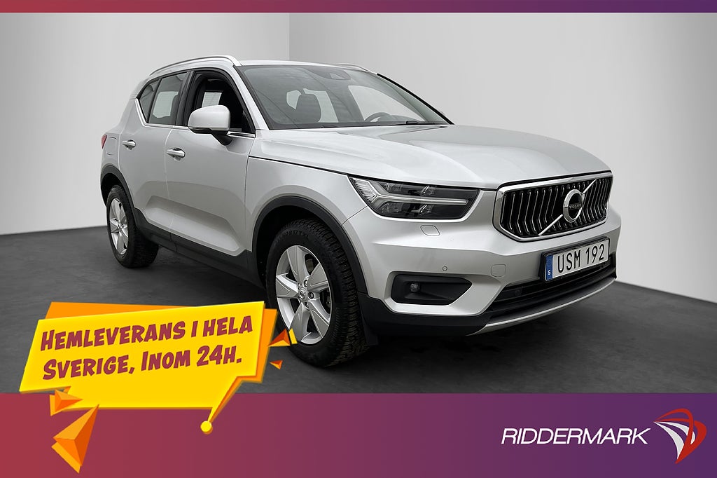 Volvo XC40 T4 190hk Inscription Orrefors Skinn Sensorer