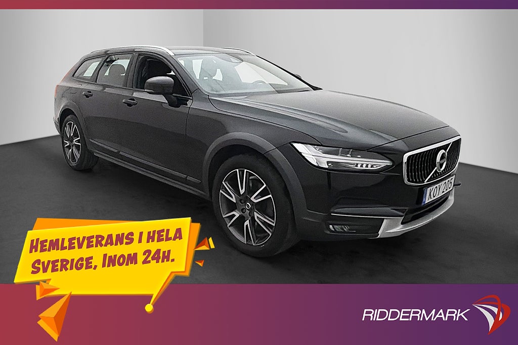 Volvo V90 Cross Country D5 AWD Inscription Pro Värmare Skinn