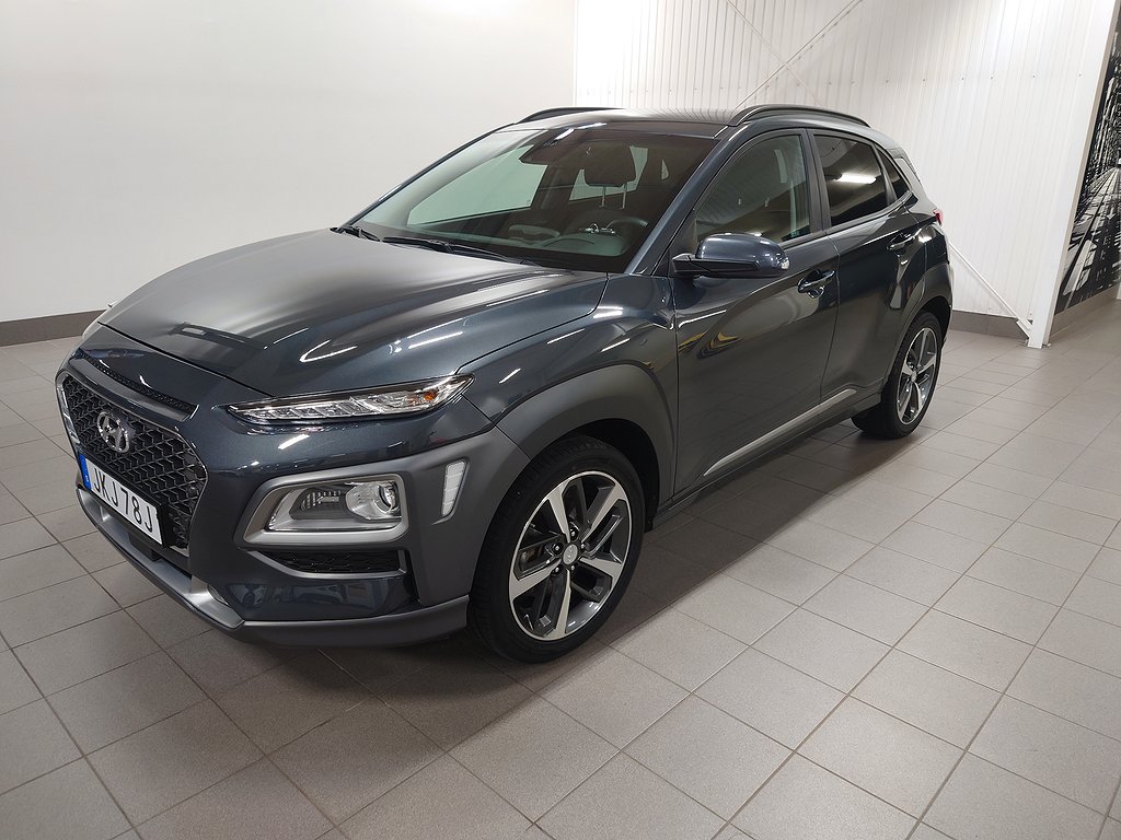 Hyundai Kona 1.6 T-GDI AWD DCT Premium Drag M-Värmare