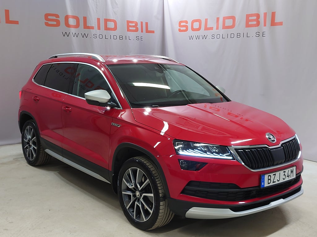 Skoda Karoq 2.0 TDI 4x4 Scout Aut D-värmare Drag 
