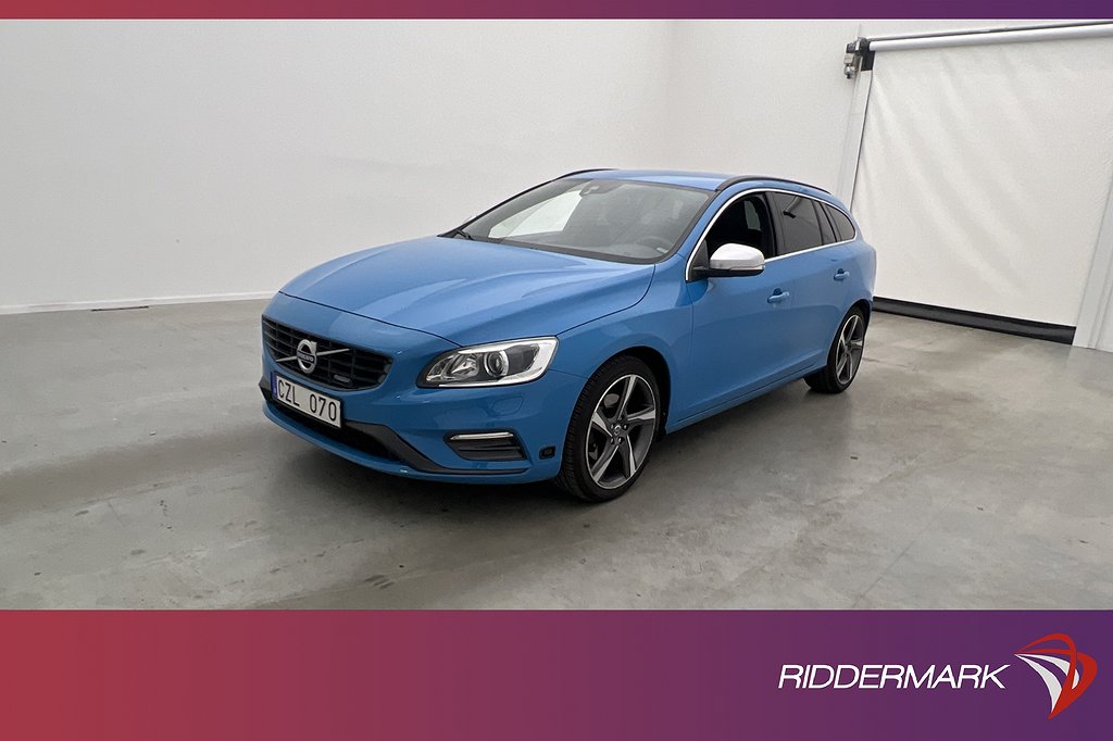 Volvo V60 T4 R-Design M-Värmare Sensorer Drag Två-Brukare