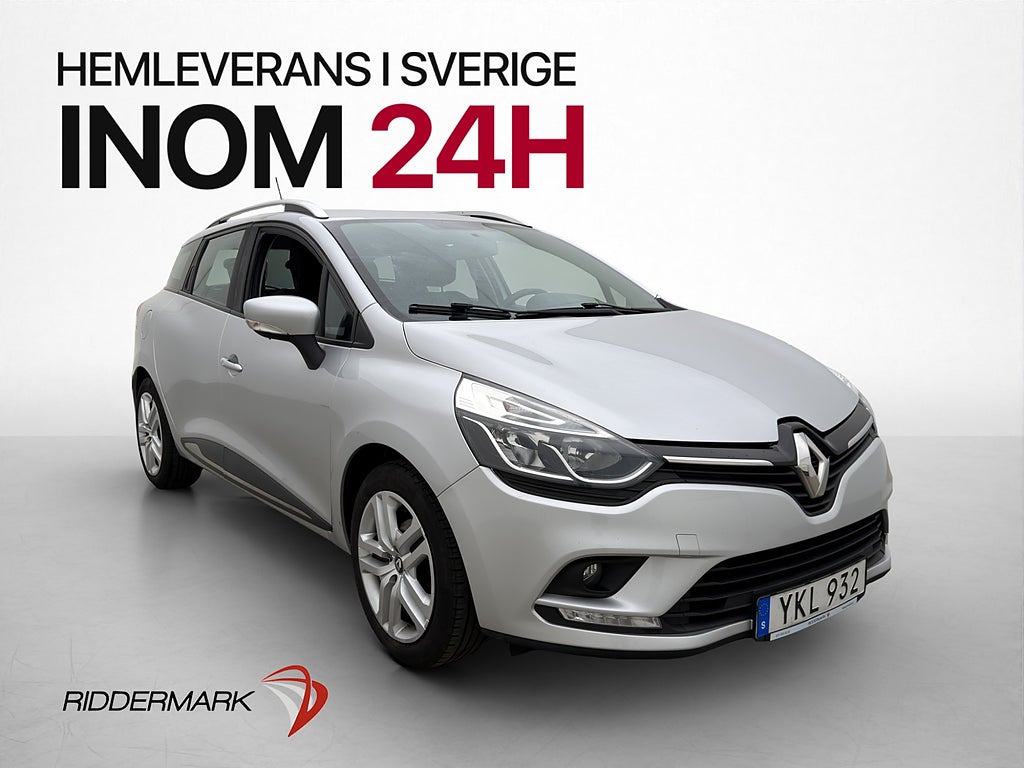 Renault Clio 90hk Zen Bluetooth Farthållare Navi 0.47 l/mil