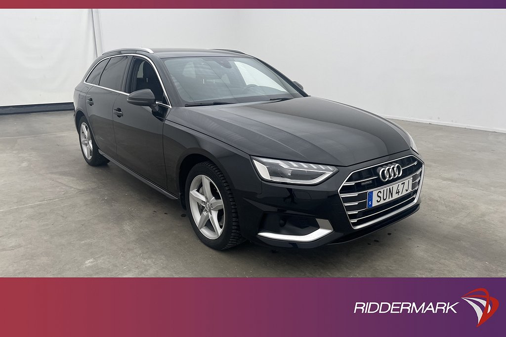 Audi A4 Avant 40 TDI Q 190hk Proline Värm Navi Sensorer Drag