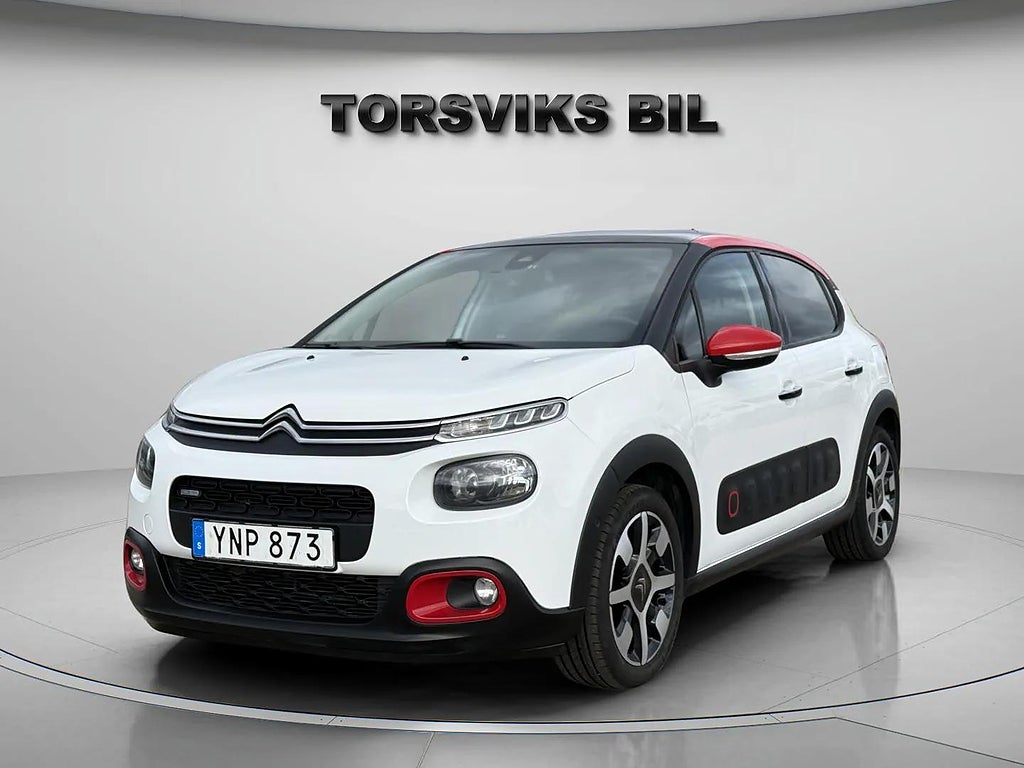 Citroën C3 1.2 PureTech 82 Panorama V-hjul 9900 mil 2 Ägare