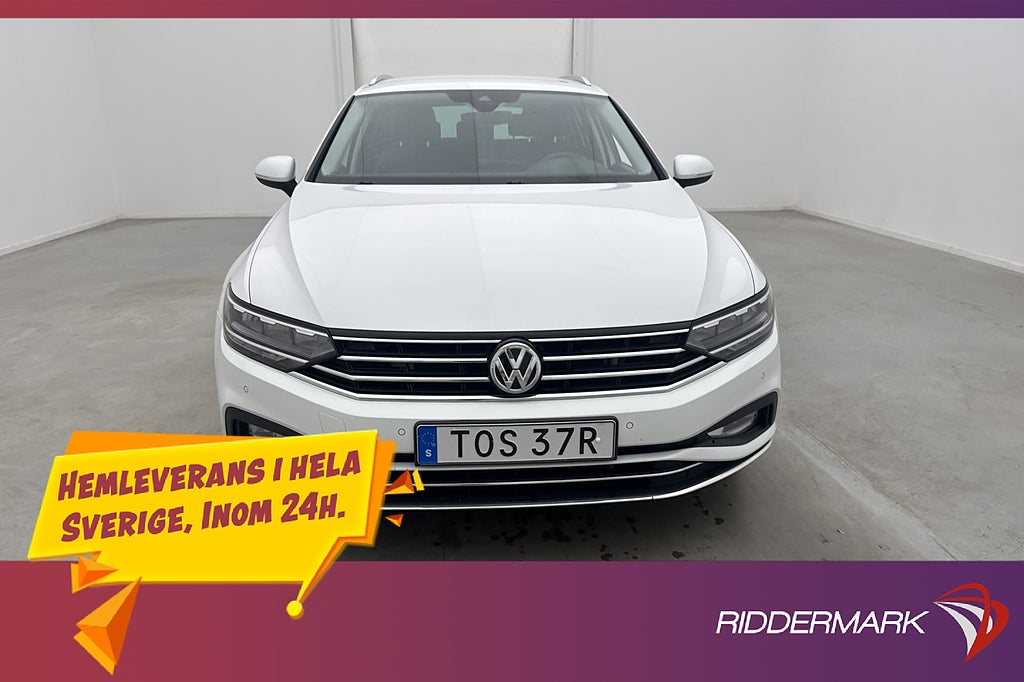Volkswagen Passat TSI 190hk GT Värm Kamera Halvskinn Drag