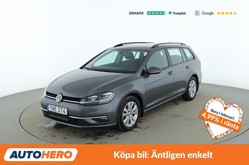 Volkswagen Golf Sportscombi 1.6 TDI / ACC, Kurvljus, CarPlay
