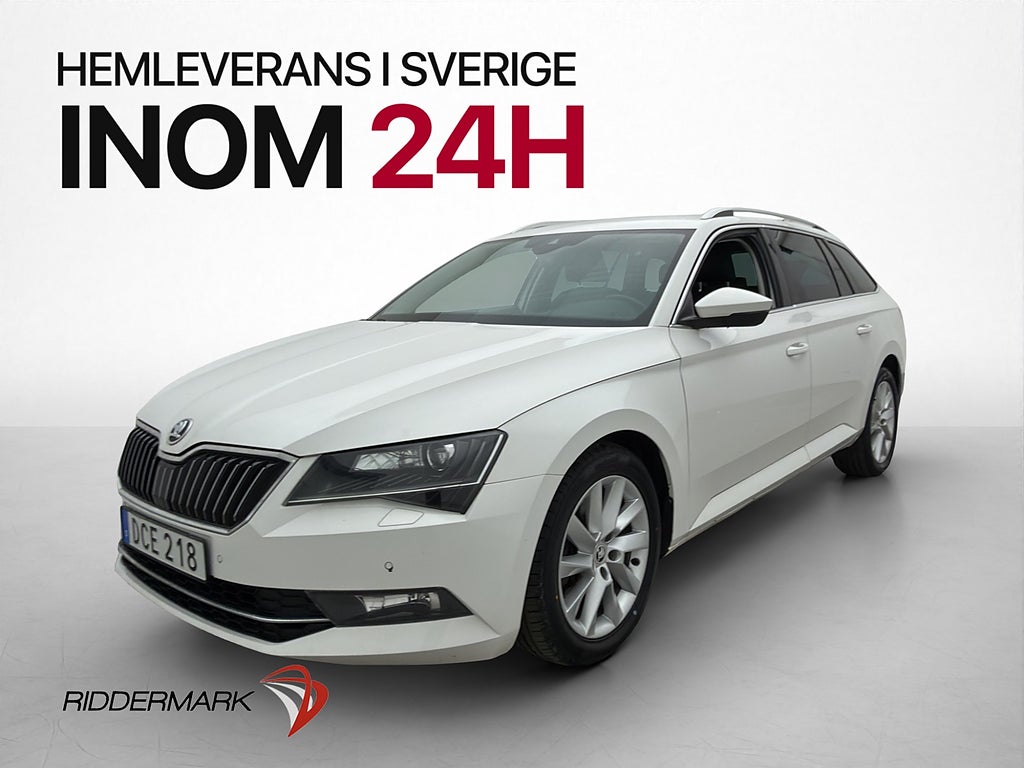 Skoda Superb 4x4 190hk Businessline Värm Canton Drag Kamera