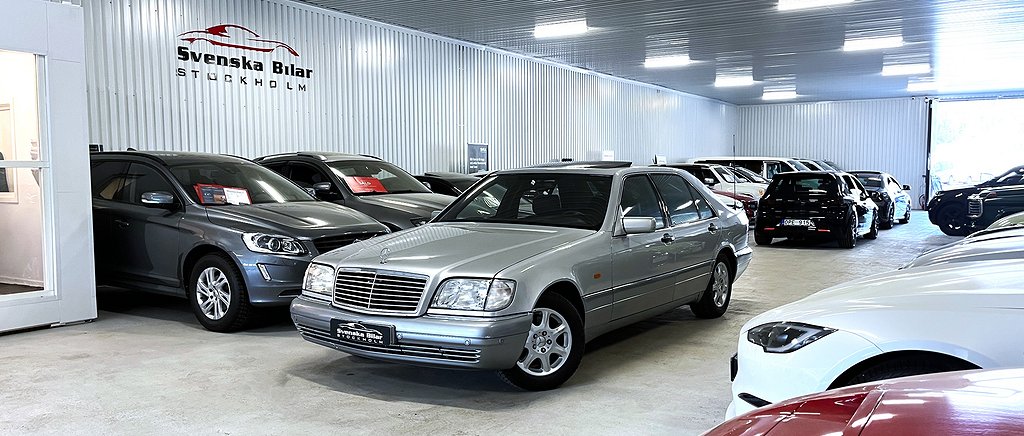 Mercedes-Benz S 320 L Automat/LÅG MIL /TAKLUCKA /SKINN /UNIK