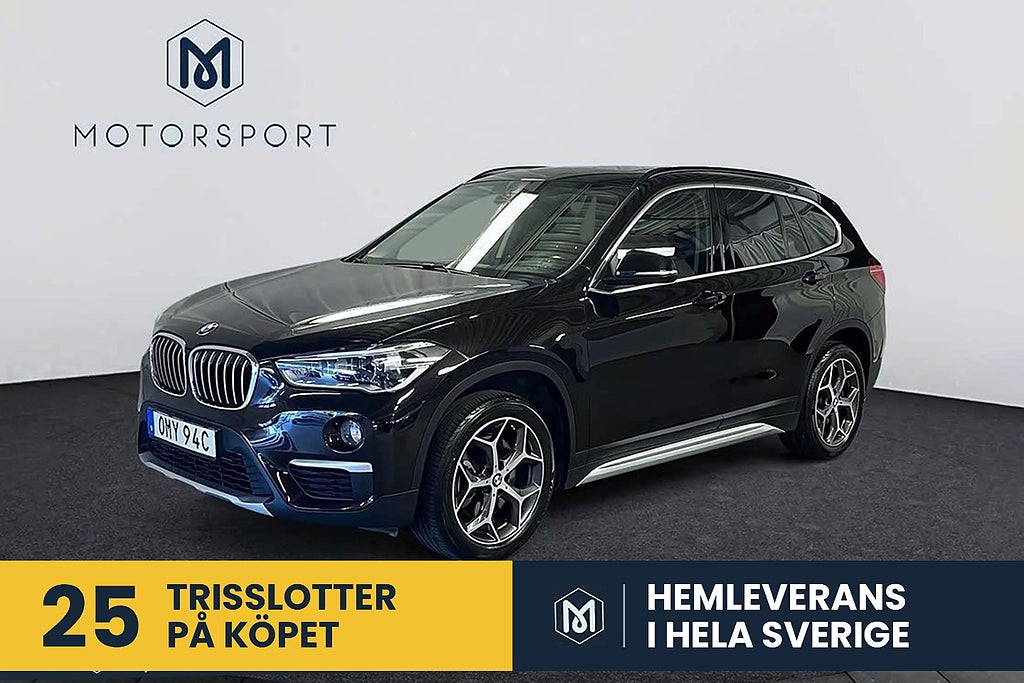 BMW X1 xDrive20d Aut xLine Dragkrok Farth 4WD Panorama HUD