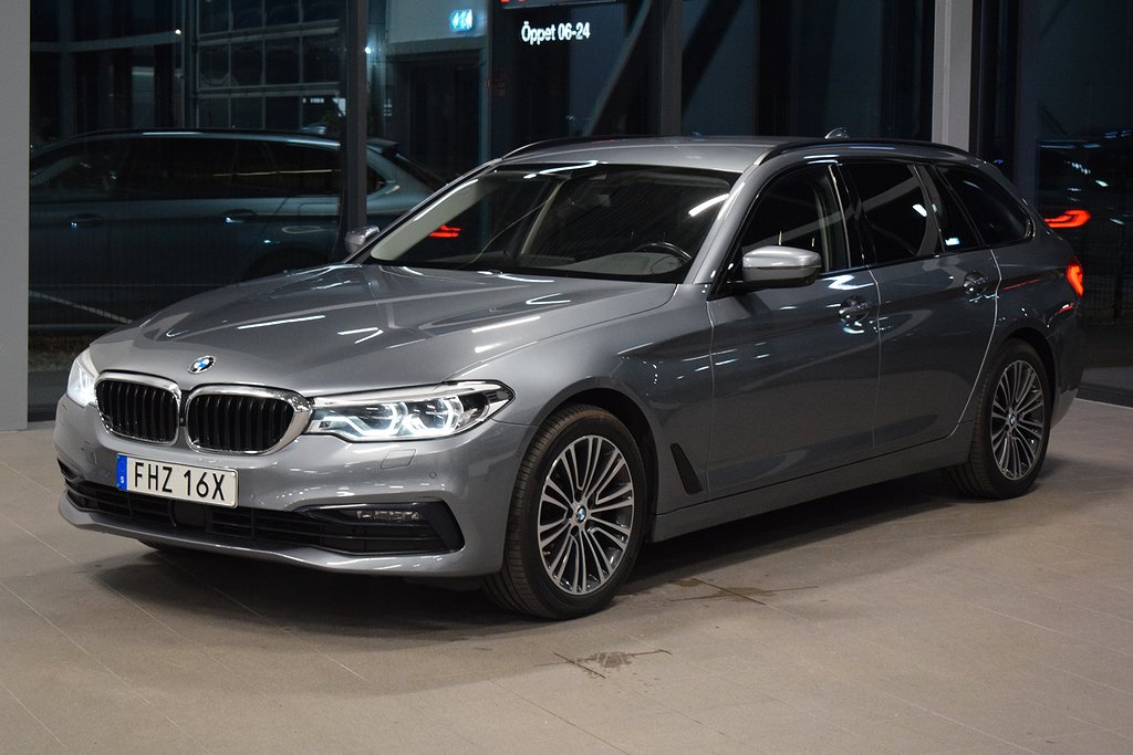 BMW 520 d xDrive Touring Sport line Navi Värmare Drag