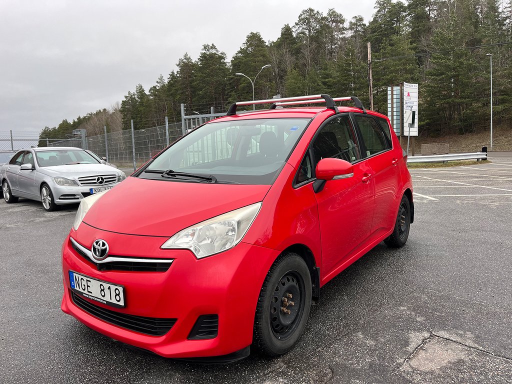 Toyota Verso-S 1.33 Dual VVT-i 99hk Automat 9700mil Nyservad 