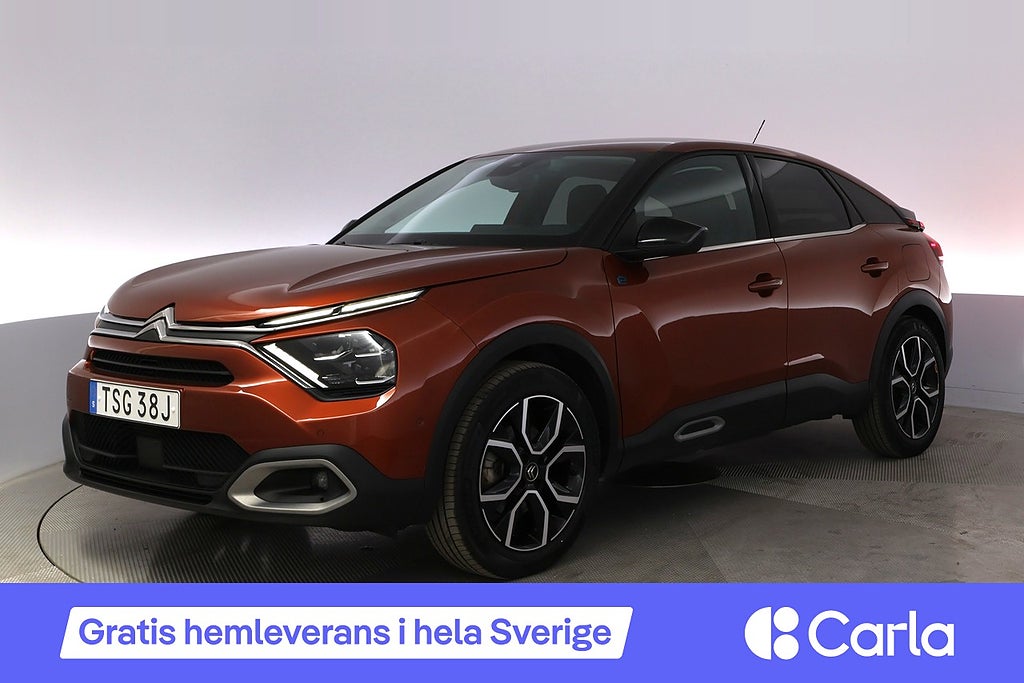 Citroën C4 Shine Electric HeadUp Kamera Dödavinkel V-Hjul