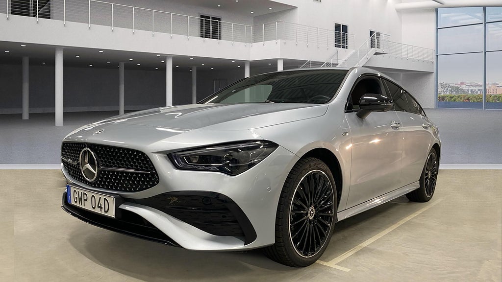 Mercedes-Benz CLA250 e 250 e S B , AMG Line, Drag, Nightpack, Burmester, 360