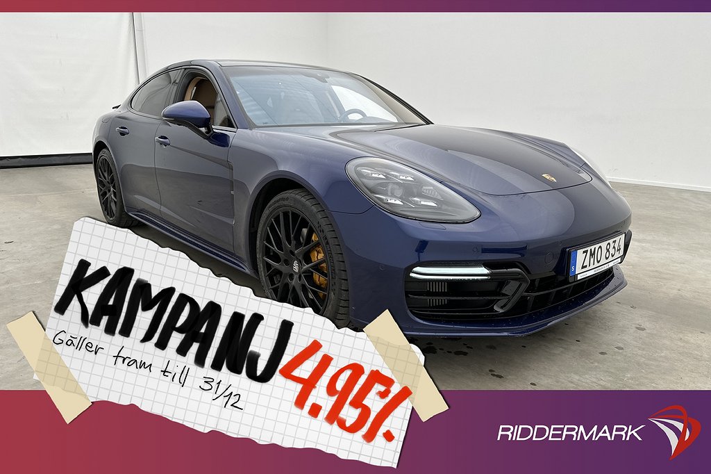 Porsche Panamera 4 PDK 330hk Sportdesign Panora 4,95% Ränta