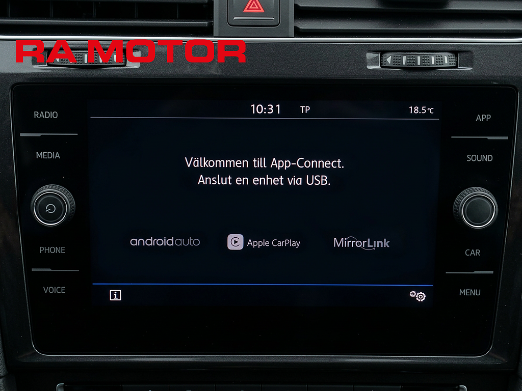 Volkswagen Golf 1.0 TSI 110hk |Adaptiv Farth | Drag | Apple Carplay | 2018