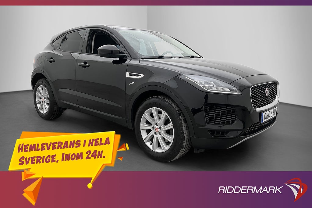 Jaguar E-Pace D150 AWD Kamera Navi Keyless P-sensorer LED
