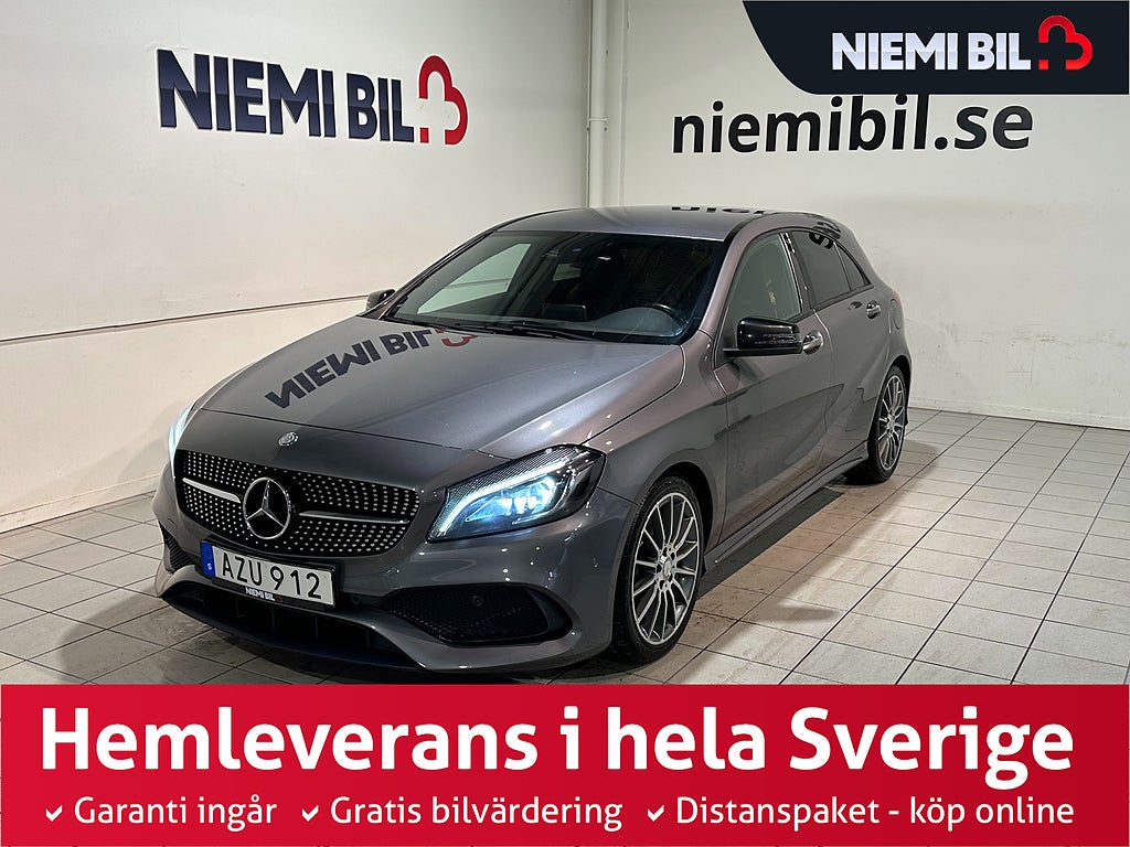 Mercedes-Benz A 220 AWD AMG Sport Kamera Pvärm H/K  S/V-hjul