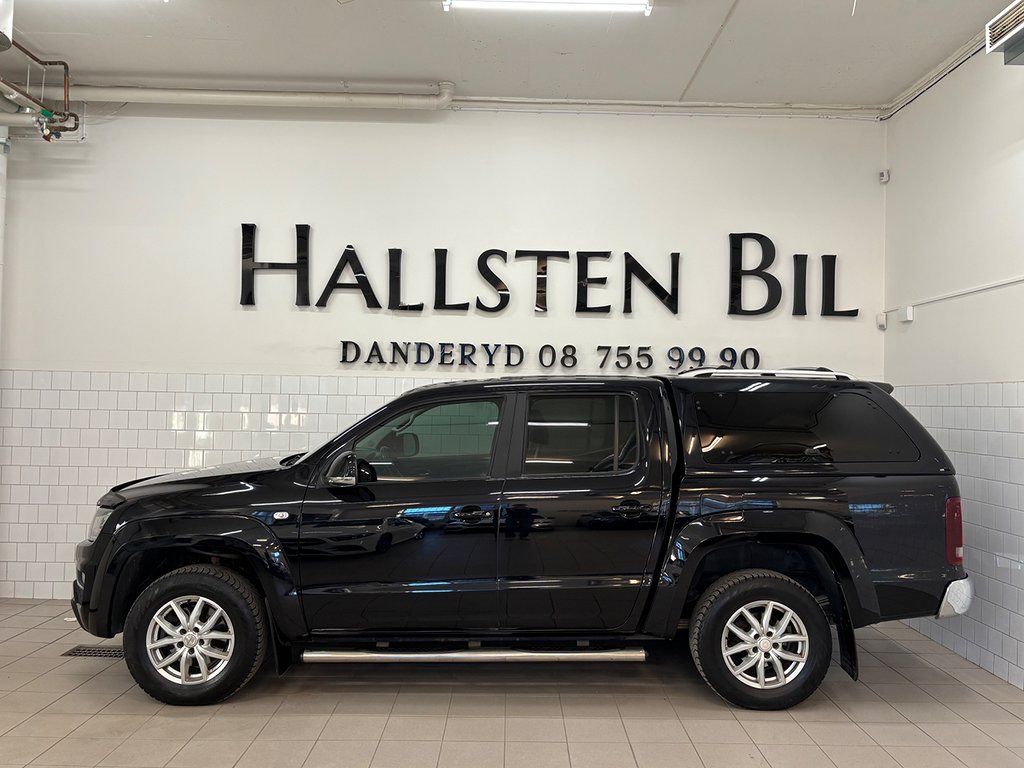 Volkswagen Amarok 3.0 V6 TDI 258Hk Highline Kåpa Moms Skinn Värmare