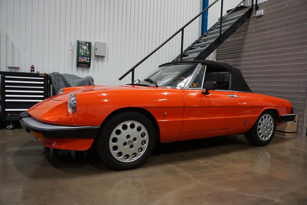 Alfa Romeo Spider 2.0 sv-såld, Riktigt fin bil 